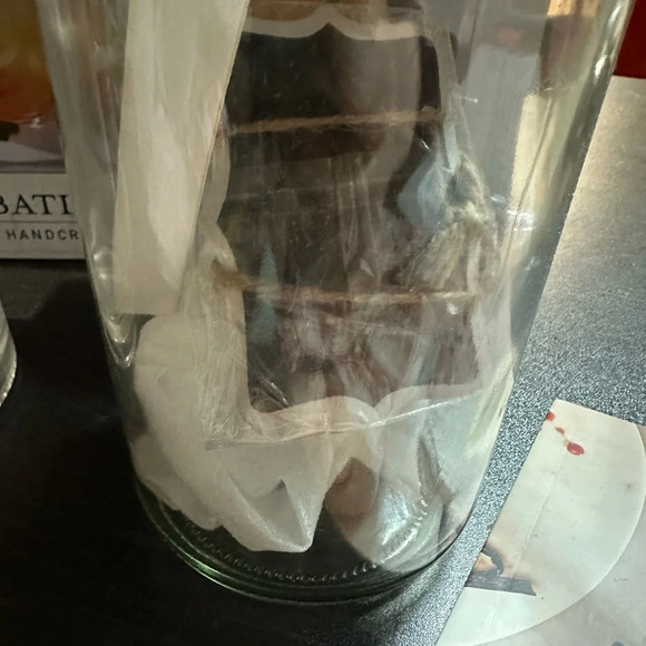 Libations Infusion Kit - glass jar w/ lid, glasss bottle with cork, gold funnel - Picture 10 of 10